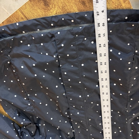 Helly Hansen Women's Nine K Jacket black White Polk a Dot Size Medium EUC Rain - Picture 10 of 13